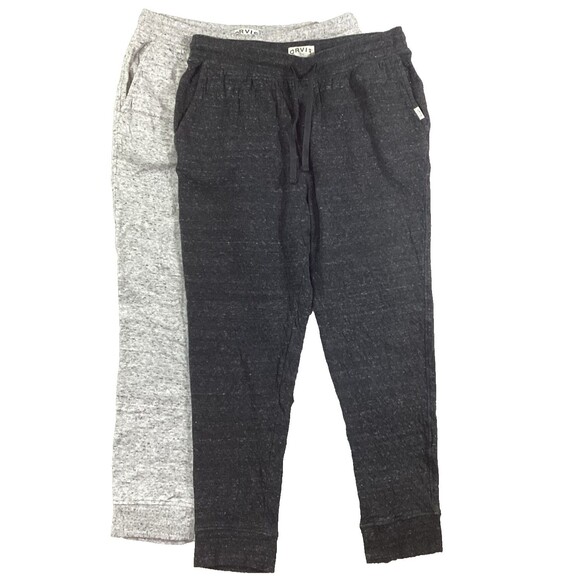 Orvis Classic Collection Fleece Joggers -Men's Sz Large -Tapered Ankle- 26" Inse - Picture 1 of 16